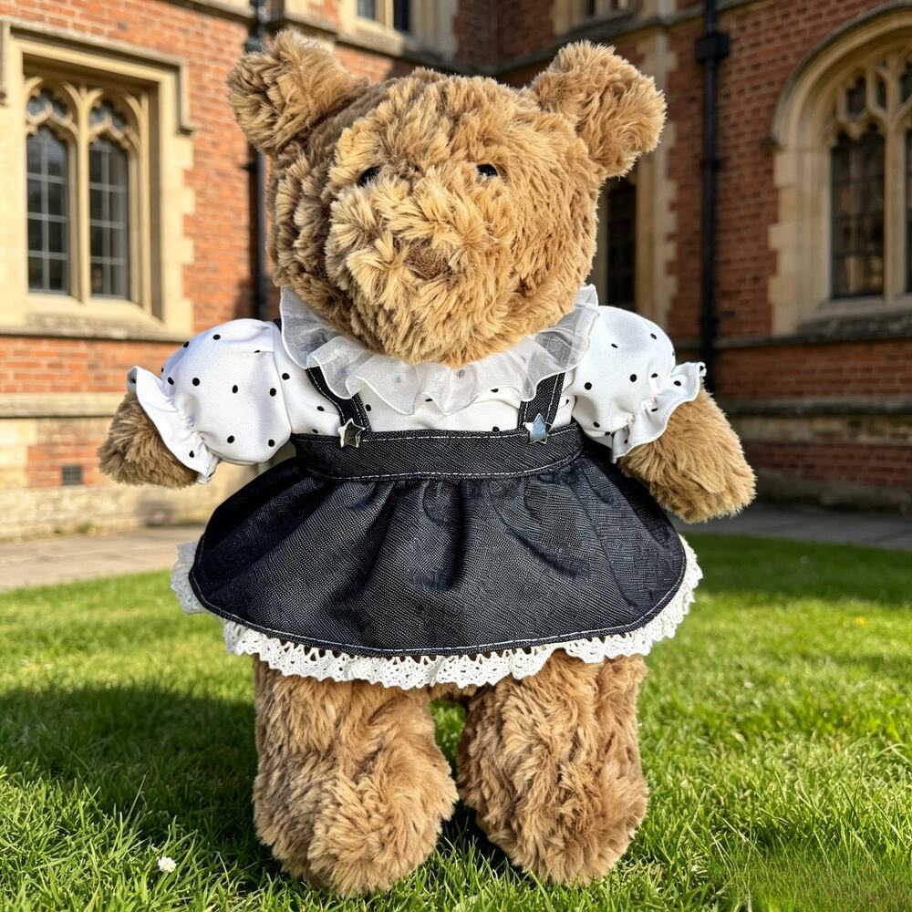 Bartholomew bear cute clothes outfits -Classic Lace & Apron